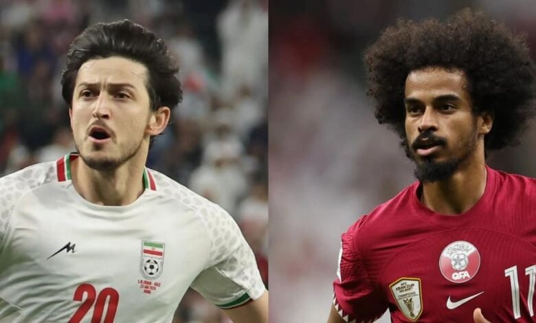قطر تواجه إيران في نصف نهائي كأس آسيا 2023